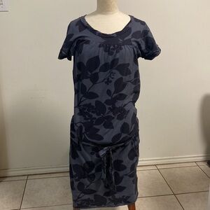 Gap Maternity Dress women’s size medium Gray Cotton Blend Jersey dress